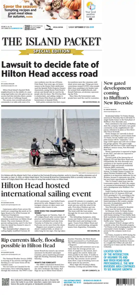 Cover of The Island Packet (Sunday)