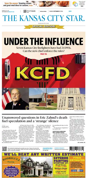 Cover of The Kansas City Star (Sunday)
