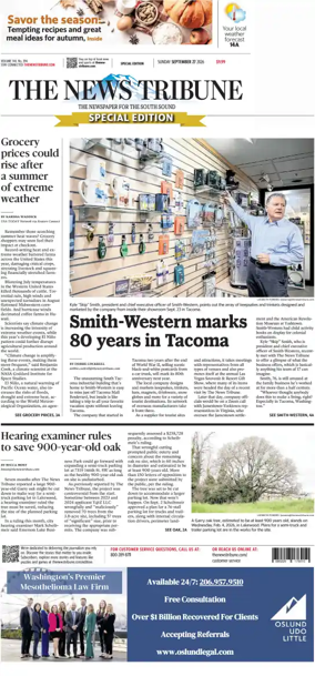 Cover of The News Tribune