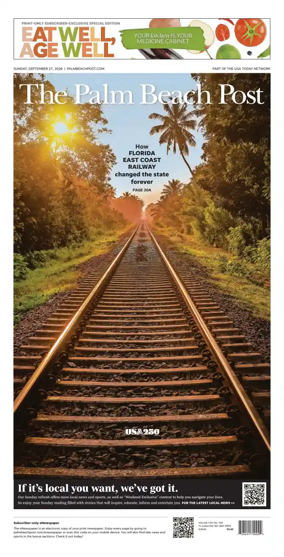 Cover of The Palm Beach Post