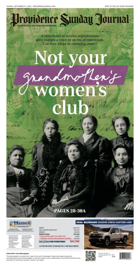 Cover of The Providence Journal