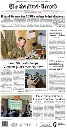 Cover of The Sentinel-Record