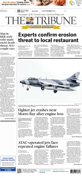 Cover of The Tribune (SLO) (Sunday)