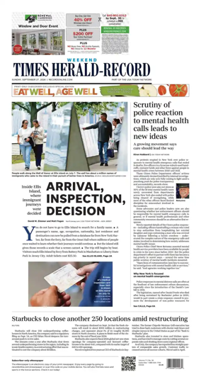 Cover of Times Herald-Record