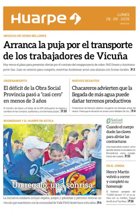 Cover of Diario Huarpe