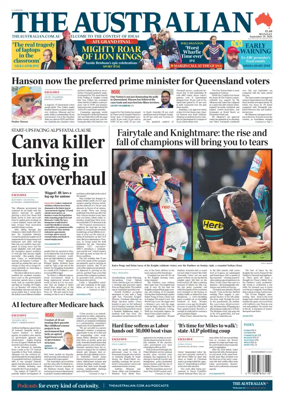 Cover of The Australian