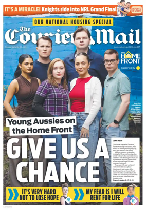 Cover of The Courier-Mail