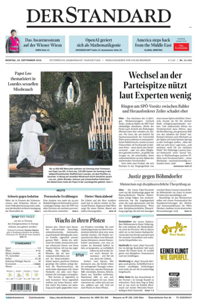 Cover of Der Standard