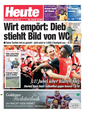 Cover of Heute - Niederosterreich Ausgabe