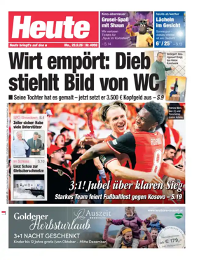 Cover of Heute - Oberosterreich Ausgabe