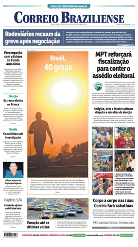 Cover of Correio Braziliense