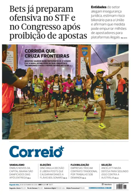 Cover of Correio da Bahia