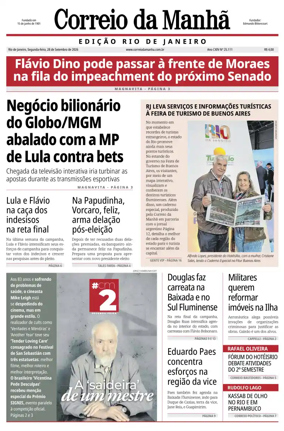 Cover of Jornal Correio da Manha