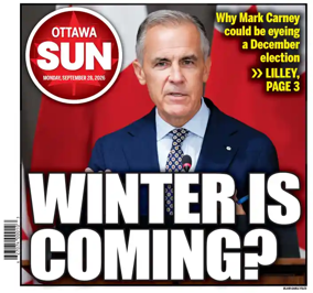Cover of Ottawa Sun