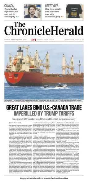 Cover of The Chronicle Herald (Metro)