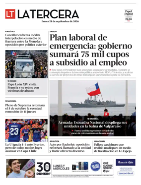 Cover of La Tercera