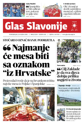 Cover of Glas Slavonije