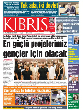 Cover of Kibris Gazetesi