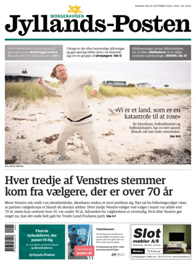 Cover of Jyllands-Posten