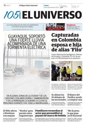 Cover of El Universo