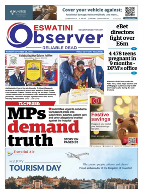 Cover of Eswatini Observer