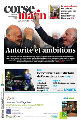 Cover of Corse Matin