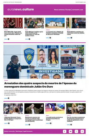 Cover of Euronews Culture (French)