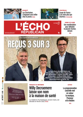 Cover of L'Echo Republicain
