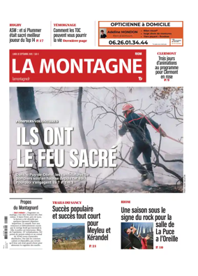 Cover of La Montagne (Riom)
