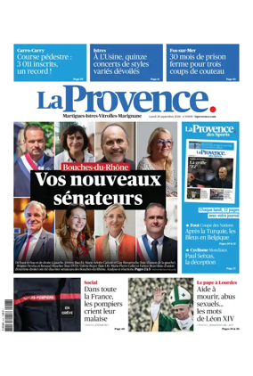 Cover of La Provence Martigues-Istres-Vitrolles-Marignane