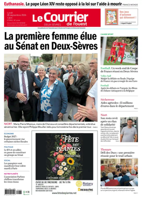 Cover of Le Courrier de l’Ouest (Deux-Sevres)