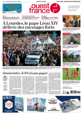 Cover of Ouest France (Challans / Saint-Gilles-Croix-de-Vie)