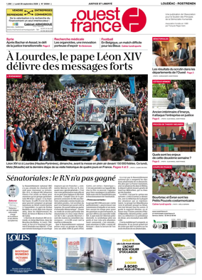 Cover of Ouest France (Loudeac / Rostrenen)