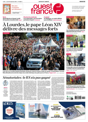 Cover of Ouest France (Manche)