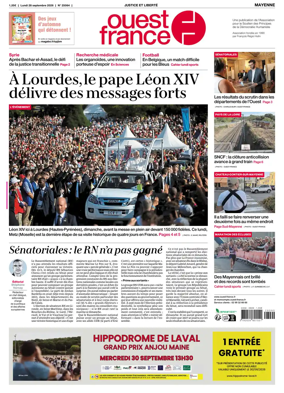 Cover of Ouest France (Mayenne)