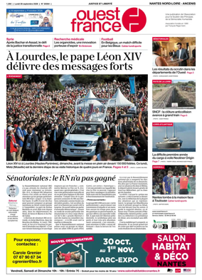 Cover of Ouest France (Nantes Nord-Loire - Ancenis)