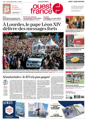 Cover of Ouest France (Nord-Finistere)