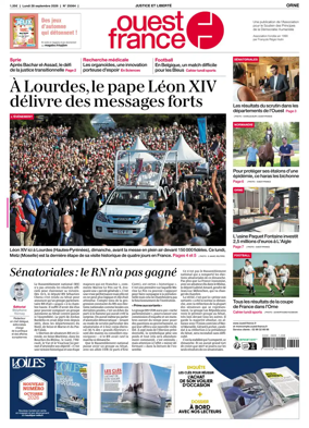 Cover of Ouest France (Orne)