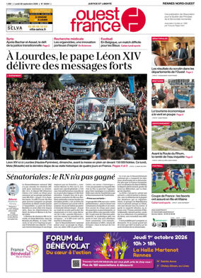 Cover of Ouest-France (Rennes Nord-Ouest)