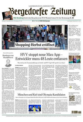 Cover of Bergedorfer Zeitung