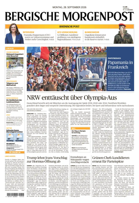 Cover of Bergische Morgenpost Wermelskirchen/Huckeswagen/Radevormwald