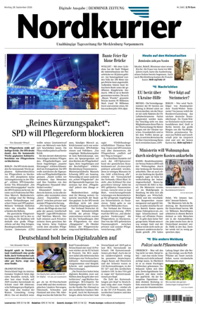 Cover of Demminer Zeitung