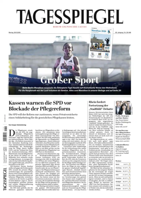 Cover of Der Tagesspiegel
