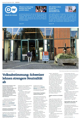 Cover of Deutsche Welle (German edition)