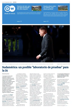 Cover of Deutsche Welle (Spanish edition)