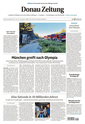 Cover of Donau Zeitung