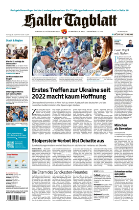 Cover of Haller Tagblatt
