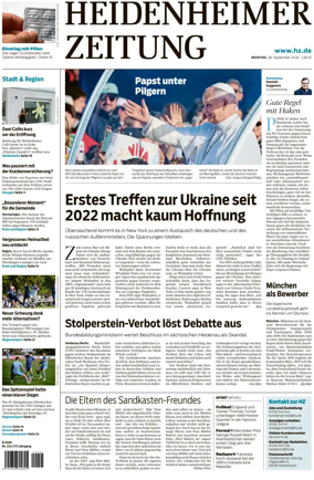 Cover of Heidenheimer Zeitung