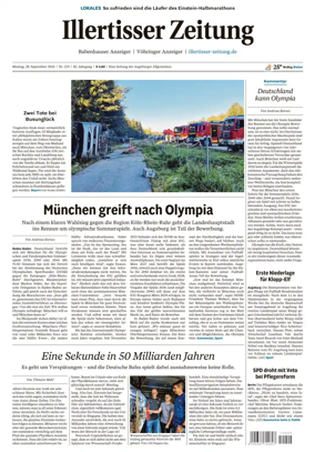 Cover of Illertisser Zeitung