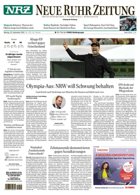 Cover of Neue Rhein Zeitung (Duisburg)